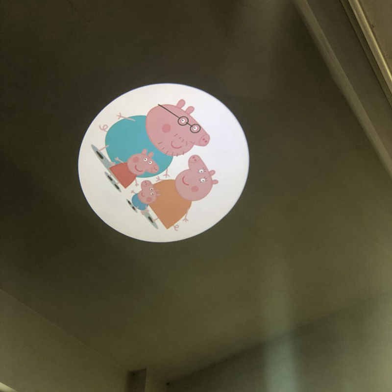 LOGO投影射灯音乐餐厅餐吧酒吧诗词门头招牌地面广告灯旋转投字灯