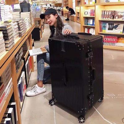 行李箱女29寸超大容量铝框拉杆箱结实耐用加厚旅行箱男密码皮箱子