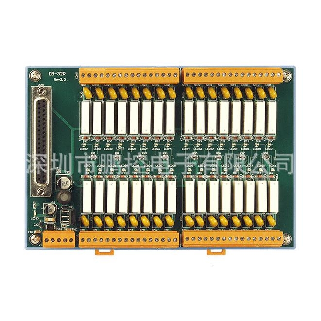 ICPDAS泓格 DB-32R DB-16P 数据采集卡端子板系列