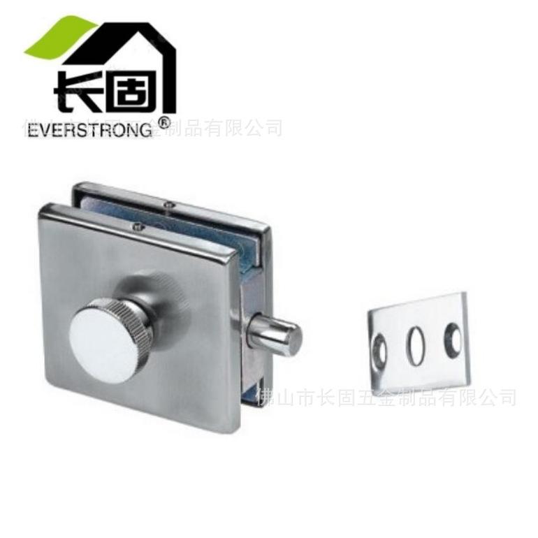 供应长固不锈钢方形插销 ST-H003单开玻璃门插销 玻璃门锁