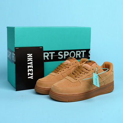 莆田空军一号男鞋正品af1绿色飞机AMBUSH联名低帮板鞋运动鞋女鞋