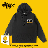 drew小潮院长tEam联名卫衣男连帽秋冬款 加绒卡通周边衣服休闲外套