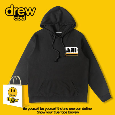 drew小潮院长tEam联名卫衣男连帽秋冬款加绒卡通周边衣服休闲外套