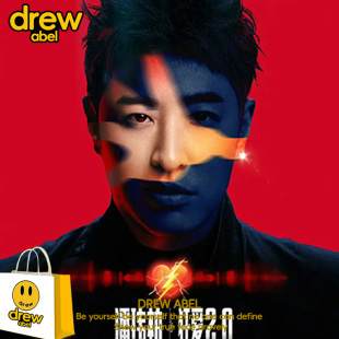 T恤男夏季 短袖 应援衣服 LOVE同款 drew潘玮柏狂爱2.0巡回演唱会MAD