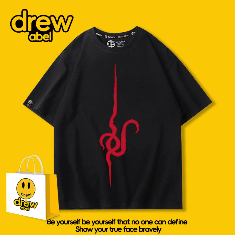 弹丸论破T恤男服狛枝凪斗衣服短袖夏款圆领宽松潮流潮牌百搭印花
