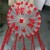 杭州原创非遗喜鹊细闪剪纸超仙花伞古代汉服配套cos绝美百搭喜