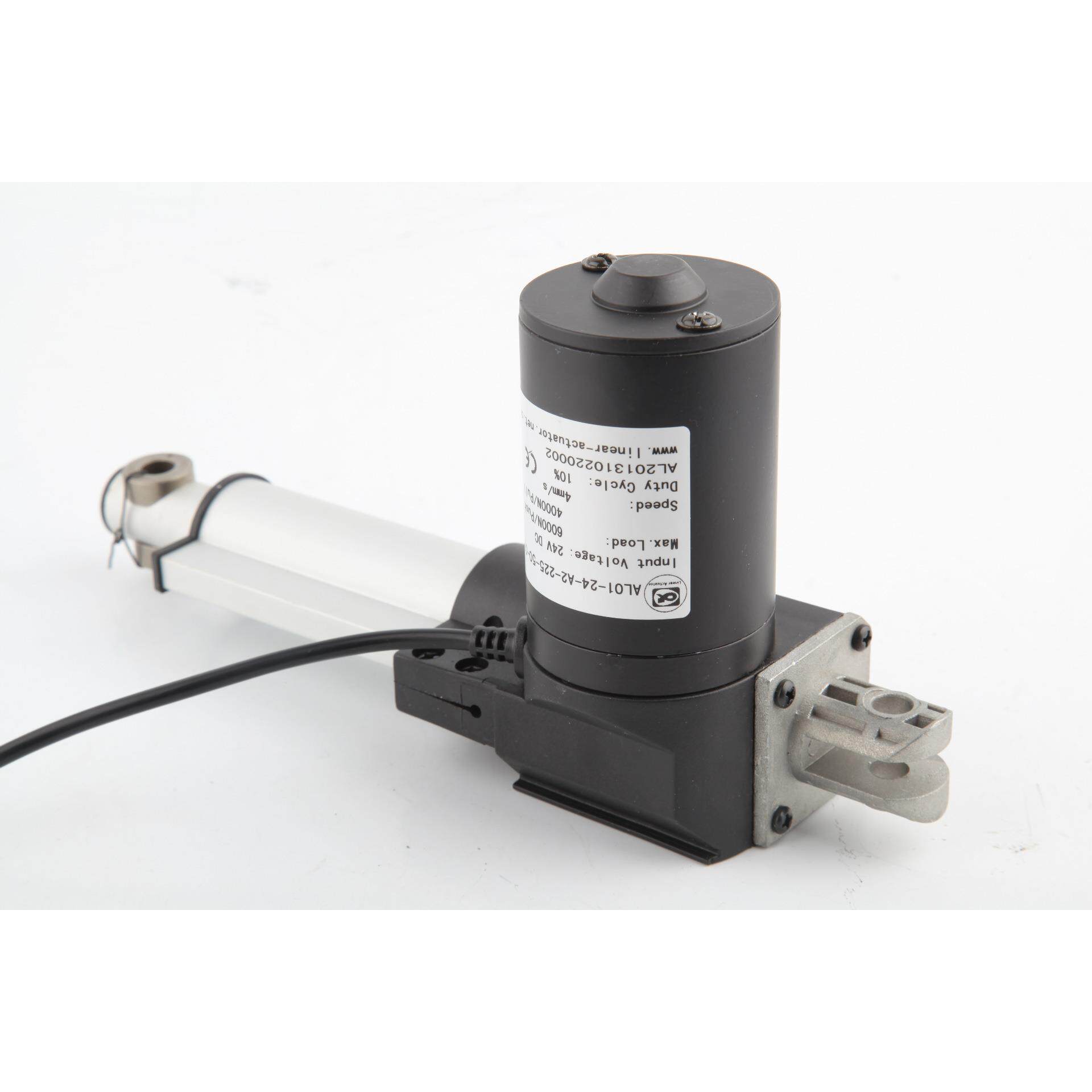 阿尔法公司生产AL01电动推杆行程100mm推力6000N电缸大功率