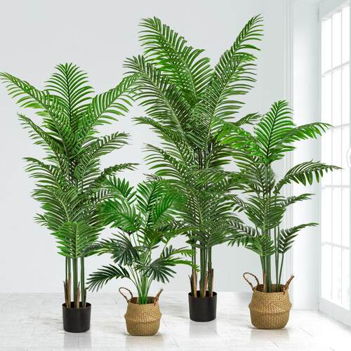 仿真绿植高级感散尾葵植物盆栽家居客厅装饰摆件落地室内假树绿植