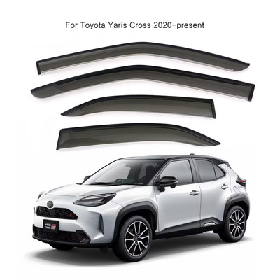 专用丰田2020-2025雅力士Cross晴雨挡Yaris Cross XP210车窗雨眉