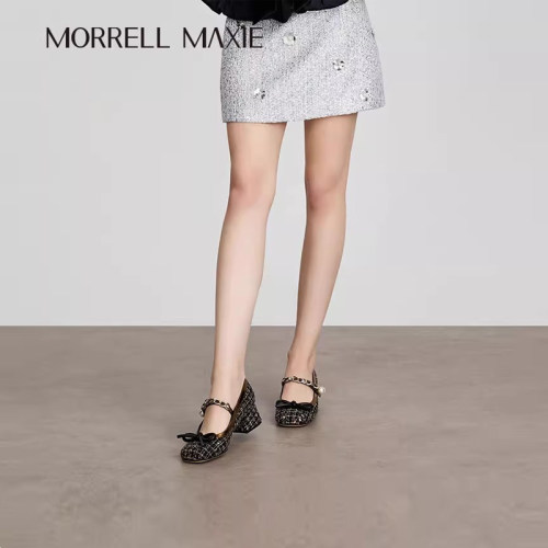Morrell Maxie小个子玛丽珍女鞋2025春季新款小皮鞋｜MW251002BK