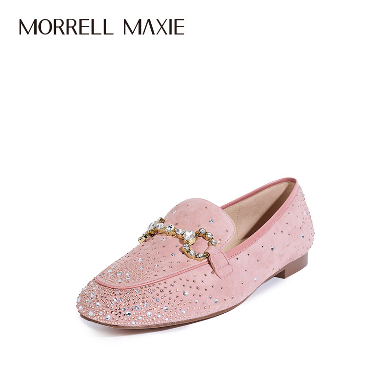 Morrell Maxie粉色渐变烫钻马鞍扣乐福鞋|MW261049PK