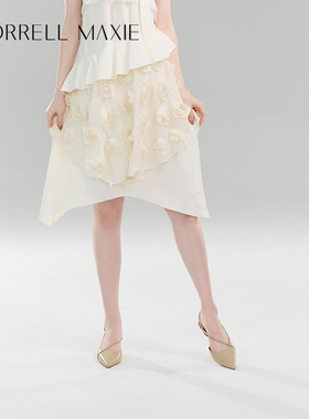 Morrell Maxie裸色设计感外穿凉鞋女夏季显瘦高跟鞋｜MW242016BE