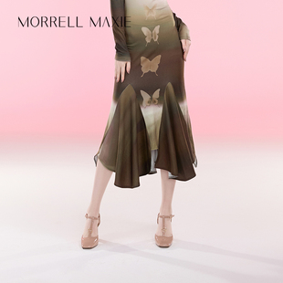 Morrell 夏季 高跟休閑外穿涼鞋 ｜MW242050PK Maxie裸色瑪麗珍女鞋