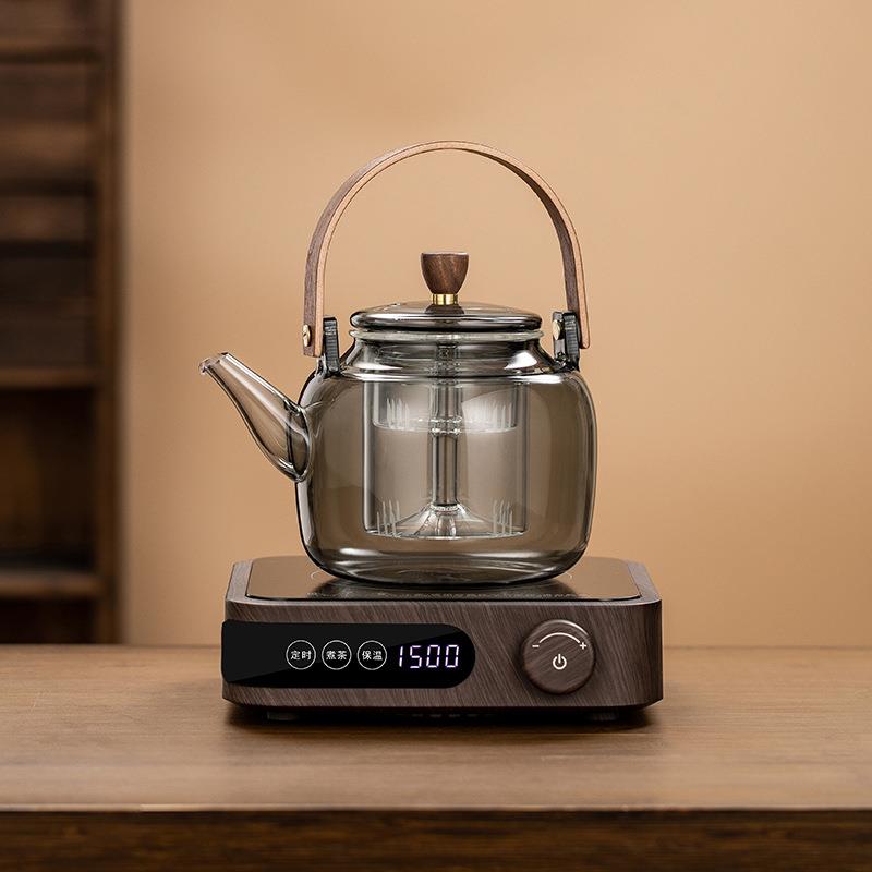 电陶炉茶炉煮茶器家用超薄小型烧水蒸煮茶炉煮茶壶智能电茶炉保温