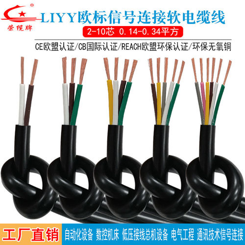 LIYY欧标软电缆线环保PVC/无氧铜