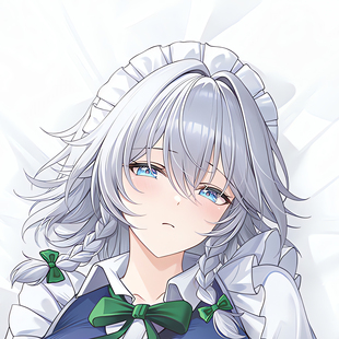 東方Project 十六夜咲夜 动漫游戏等身抱枕可定制可选图