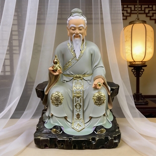 蓝衣药王孙思邈神像医圣神医华佗药王菩萨居家供奉李时珍药王佛像