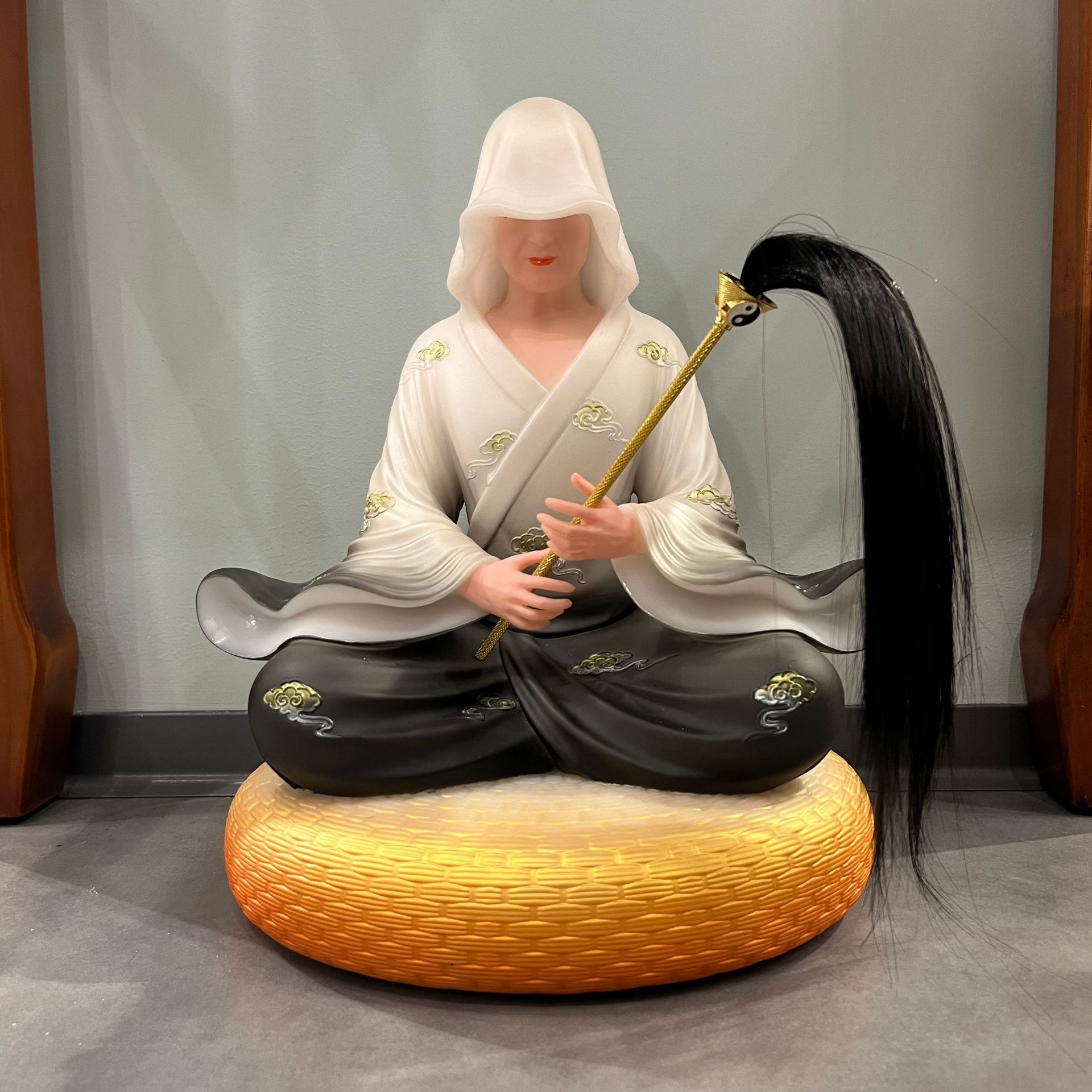 碑王清风教主神像东北胡黄常蟒白柳灰五大真身悟道狐黄太爷工艺品