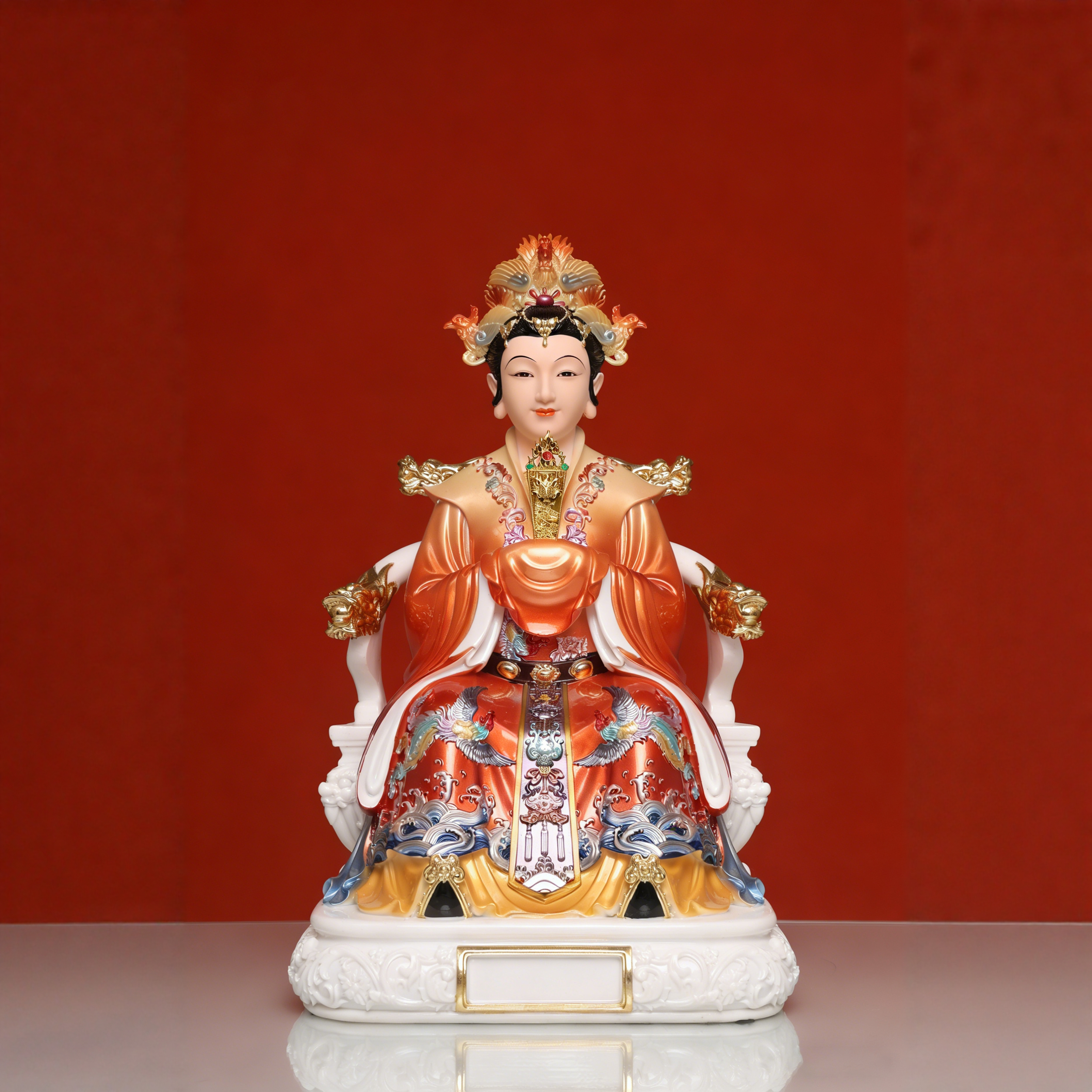 泰山奶奶碧霞元君神像