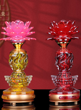 亚克力中式佛堂装饰摆件