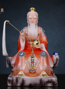 合成石粉中式佛堂装饰摆件