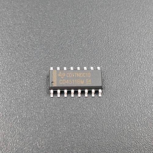 全新国产 CD4511BM CD4511 BCD至7段锁存器/译码器芯片 贴片SOP16
