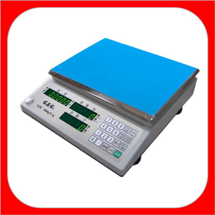 双杰TC15K-HA电子天平15Kg/1g计重电子秤TC30K-HA交直流二用天平