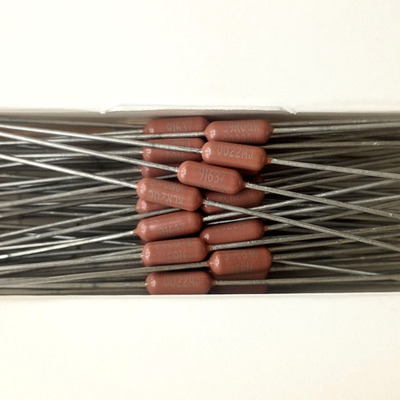 42.2R欧棕色0.5W 进口DALE发烧1%高精度精密金属膜电阻可代40R45R