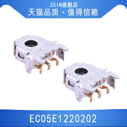 EC05E1220202鼠标用编码器开关5型贯通轴12定位数脉冲数
