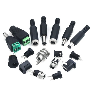 2.1 5.5 2.5 3.5 1.1MM圆孔 DC022B 1.3 099公头母座直流电源插座