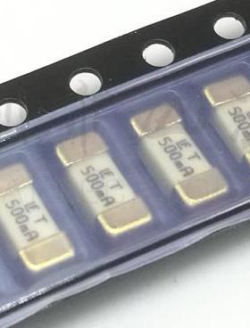 1808贴片保险丝 0452.500MRL LF T500mA/125V 慢熔断保险管(10个)