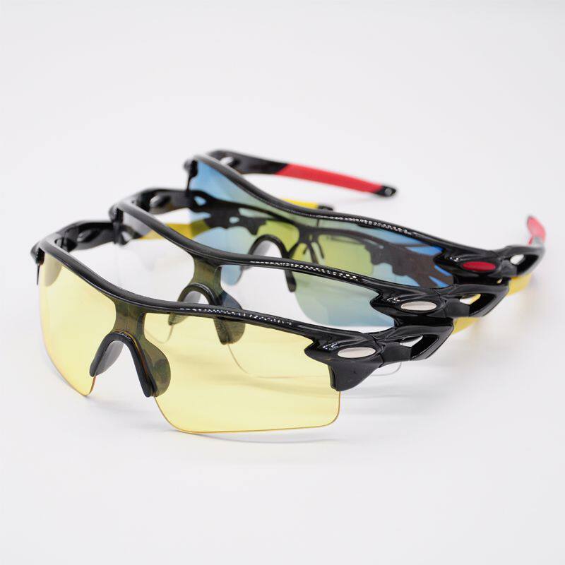 新品护目镜防风防尘眼镜骑行防冲击E男女式透明防护眼镜劳保平光