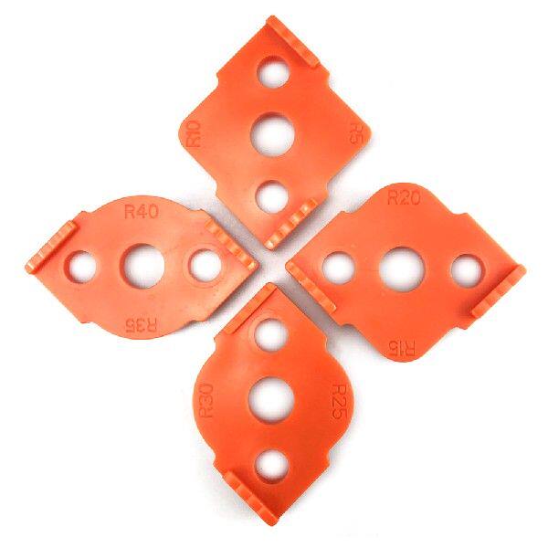 极速Wood Panel Radius R Plate Router Table Bit UCorner Jig