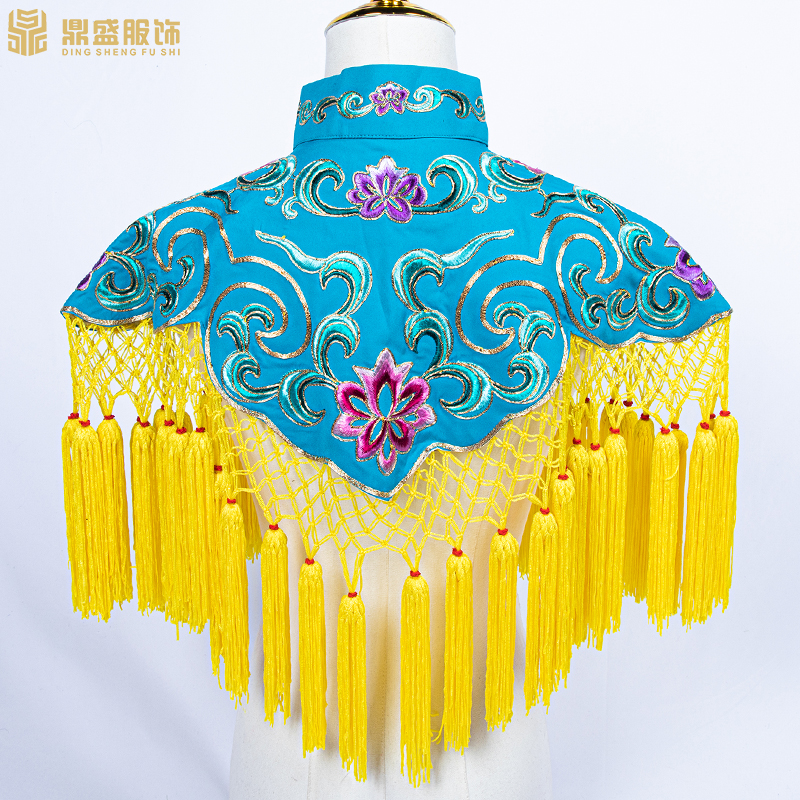 极速戏装女兵g衣云肩京剧越剧戏剧戏曲服装女花旦女角古装女蟒披