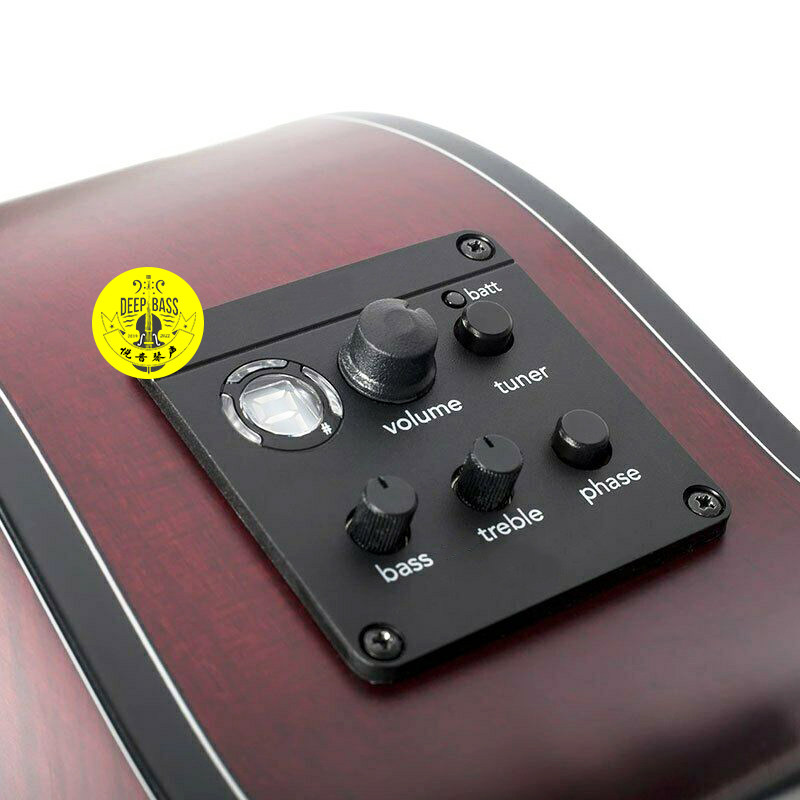 新品渔夫ISYS+拾音器原声小马丁旅行木吉他N压电拾音器2段均衡带