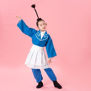 极速儿童冲天辫相声双簧表演朝天辫道具小仓娃冲天U辫子假发舞台