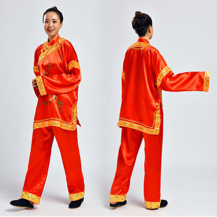 加肥加大 套装 极速秧歌服演出服2018s新款 女成人中老年广场舞服装