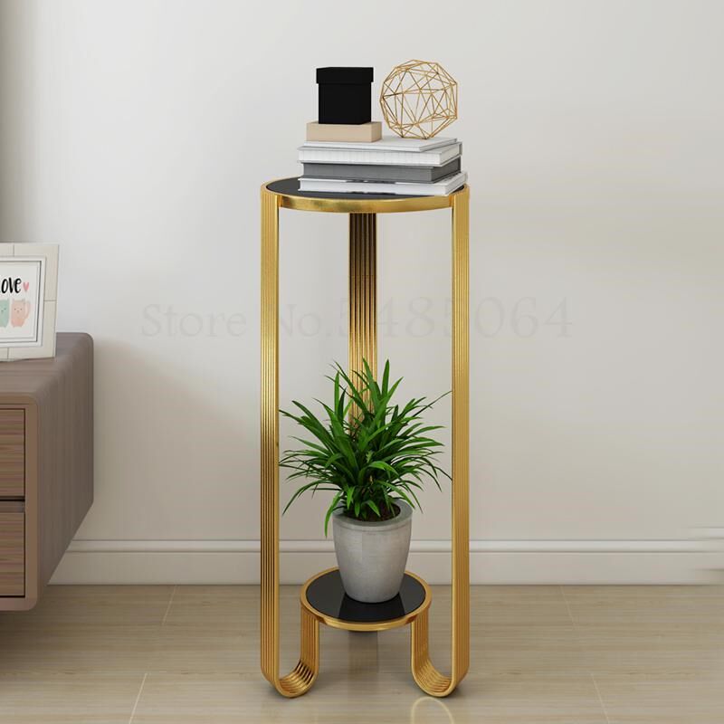 极速Flower Rack Shelf Indoor Wrought Iron FloPwer Shelf Livi