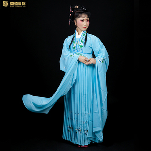 极速越剧京剧戏曲服装黄梅戏服装天仙配林黛玉古装U花旦小姐七仙