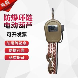 倒链厂家供应防爆电动葫芦 环链电动葫芦5吨米纯铜防爆链条式