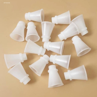 3kg塑料喇叭嘴喷口 2kg 干粉灭火器配件 灭火器喷嘴1kg