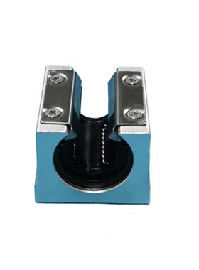 石墨铜套SCS直线轴承座SC8 SC10UU滑块SC12GA SC16L SC20 SC25LUU