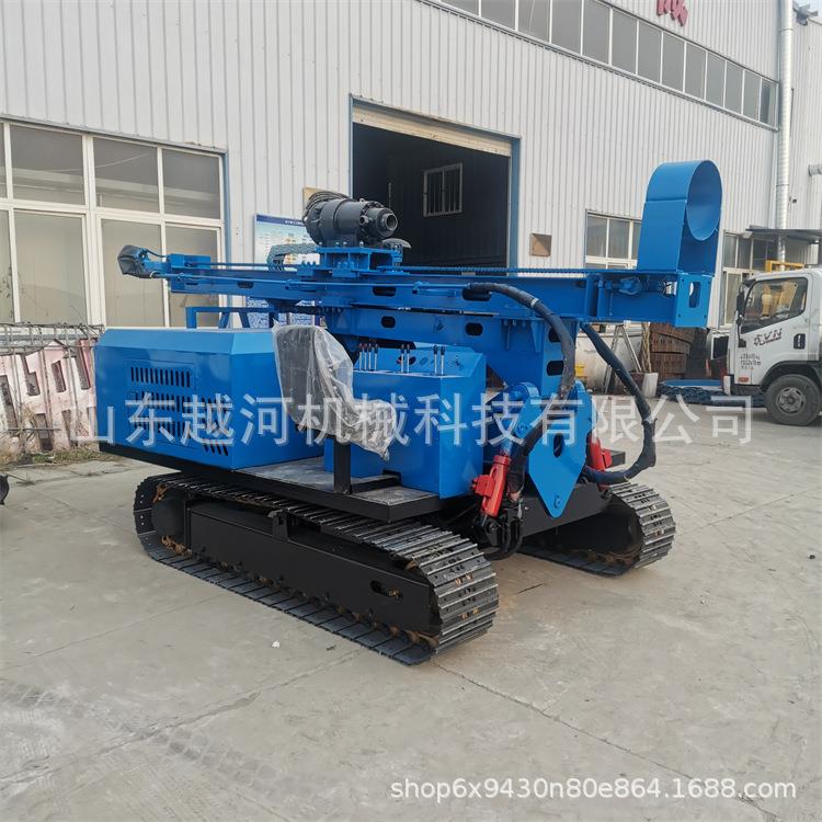 支持定制光伏旋挖机太阳能支架锚杆引孔打桩机械YH-G0