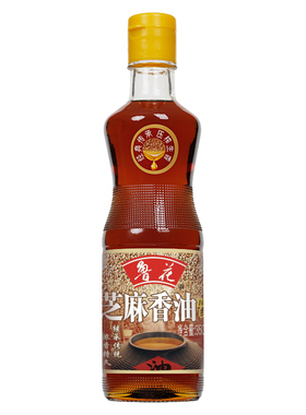 鲁花芝麻香油350ml 家用厨房调味品