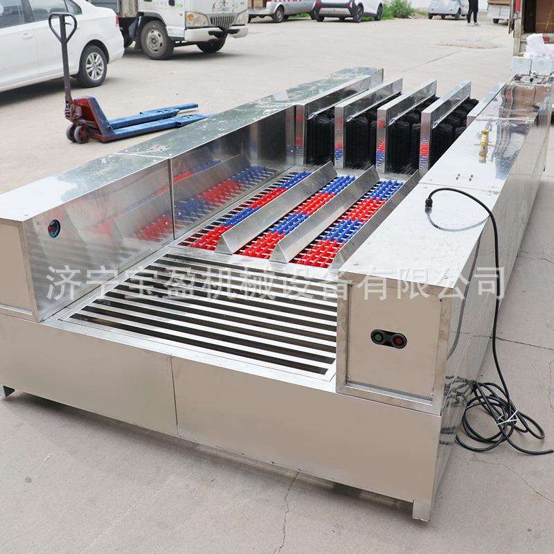 井下全自动红外线感应洗靴机1.6*4米双通道毛刷洗鞋机胶靴清洁机