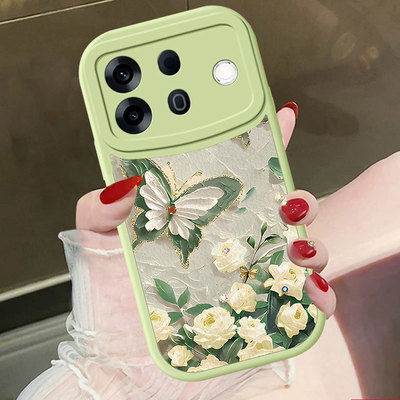 适用OPPOA系列蝴蝶花朵外壳