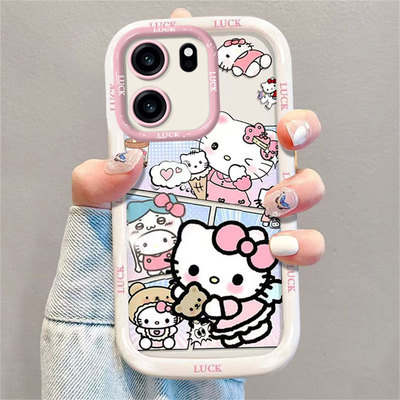 适用一加系列小熊凯蒂猫手机壳