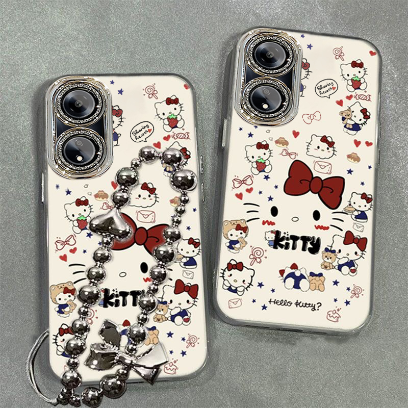 适用OPPOA系列暖风KT猫手机壳