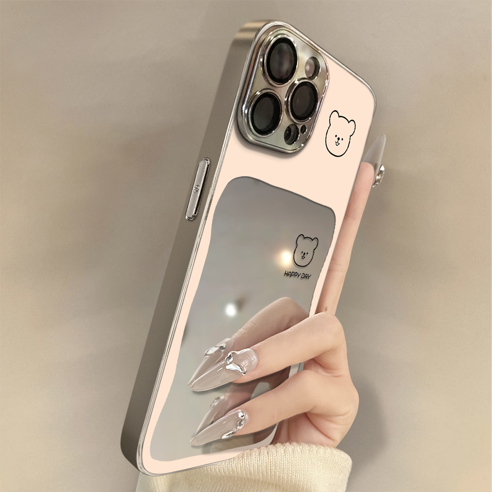 适用苹果系列小熊图像手机壳