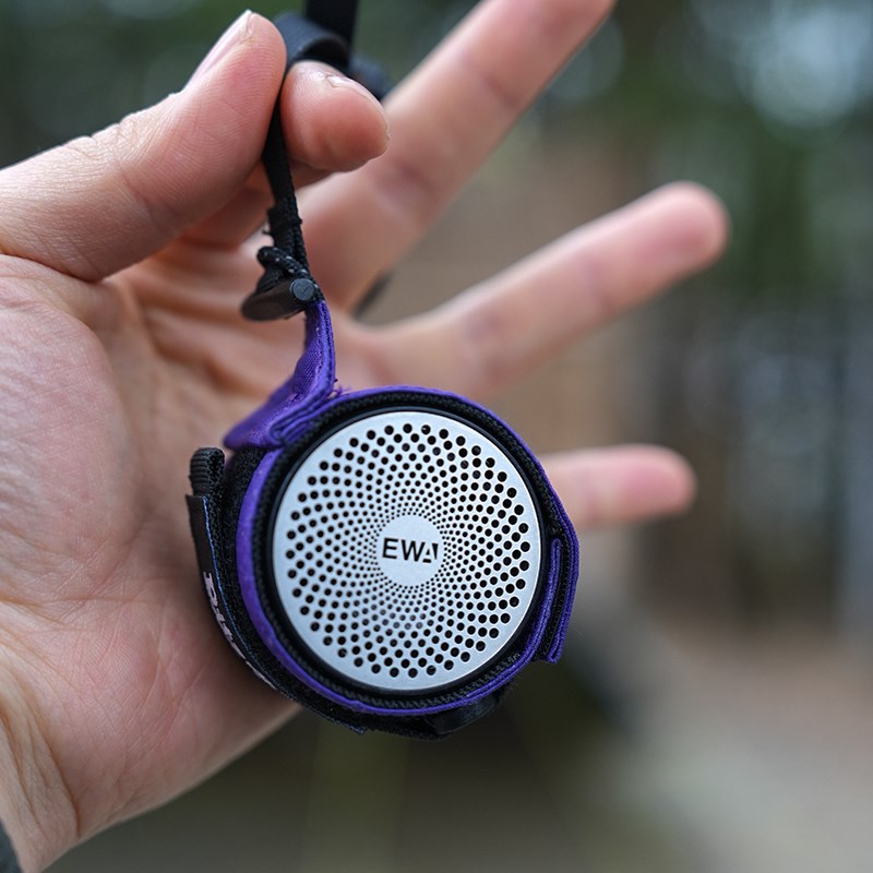 Pitz户外迷你音箱轻量化徒z步背包城市骑行露营无线蓝牙音响挂带